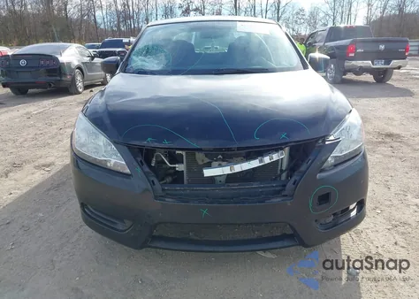 2014 Nissan Sentra Sv из США, поврежденный, VIN 3N1AB7AP2EY311948